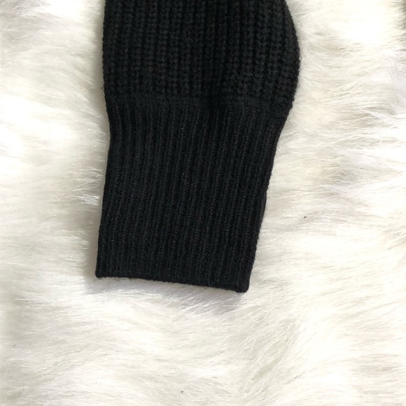 ‼️WEEKEND SALE‼️ Cheap Monday☀️Knit black zip up sweater - Picture 7 of 12